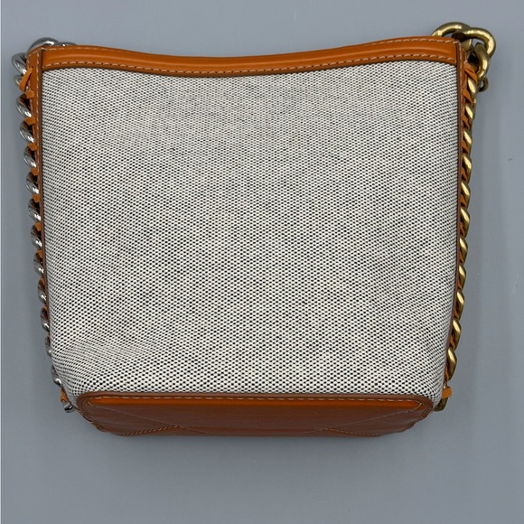 Stella McCartney Frayme Bucket Canvas Bag with Strap - Picture 3 of 14